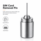 2-in-1 SIM Card Removal Tool & Cleaning Brush Keychain