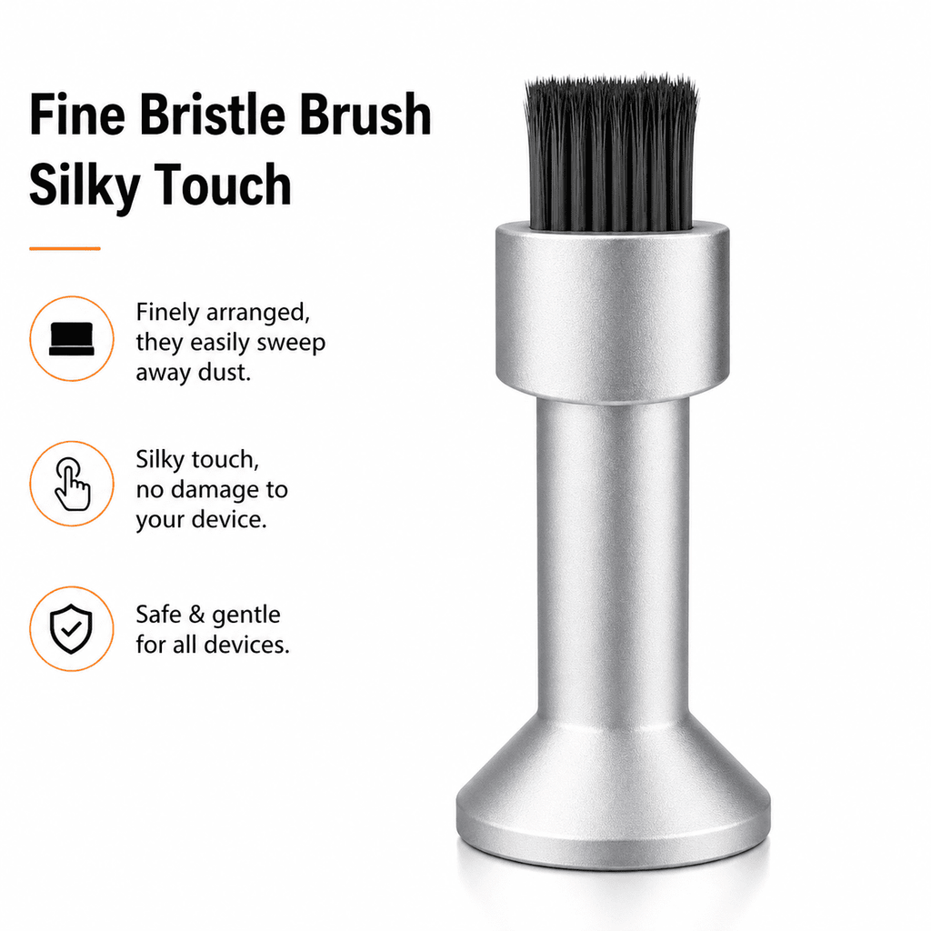 2-in-1 SIM Card Removal Tool & Cleaning Brush Keychain