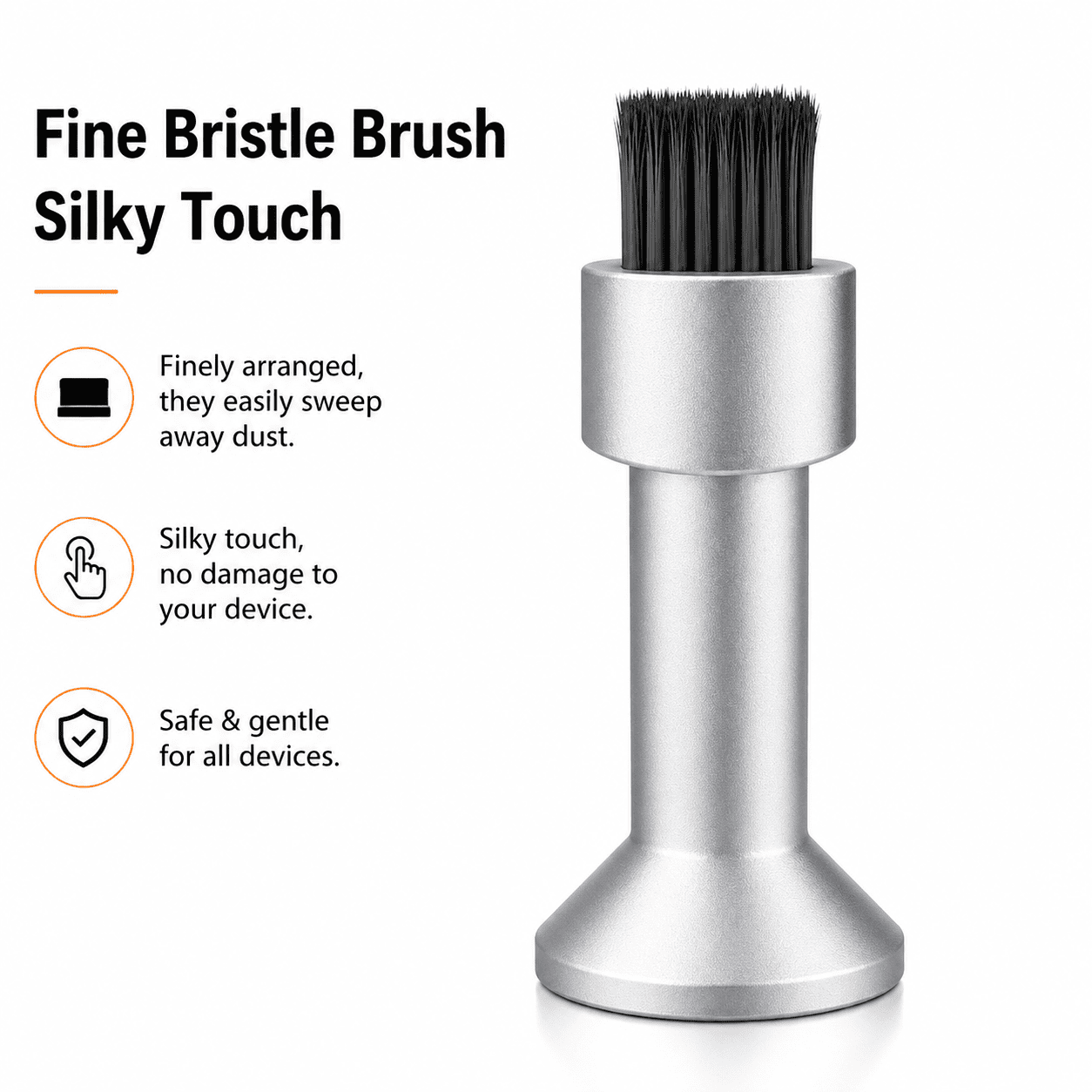 2-in-1 SIM Card Removal Tool & Cleaning Brush Keychain